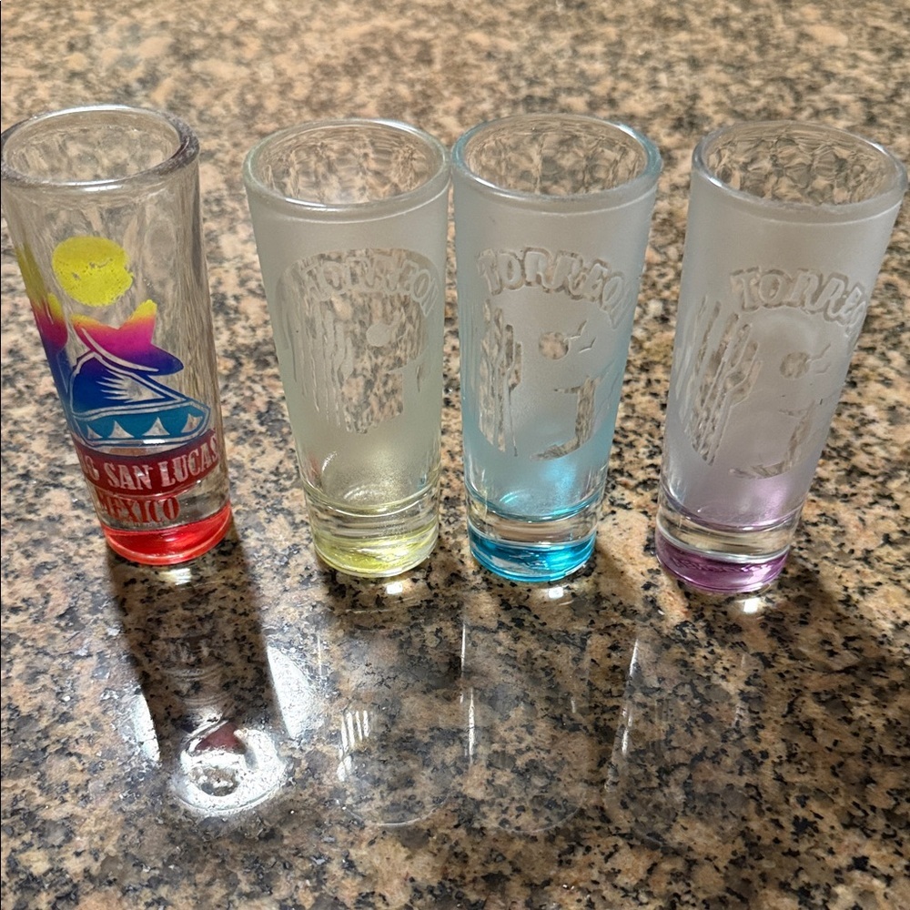 Colorful Shot Glass Set